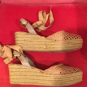 Sam Edelman Nude Espadrilles
